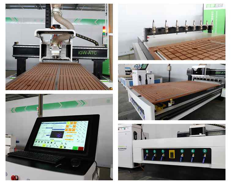 直排自動換刀木工雕刻機 直排自動換刀木工雕刻機